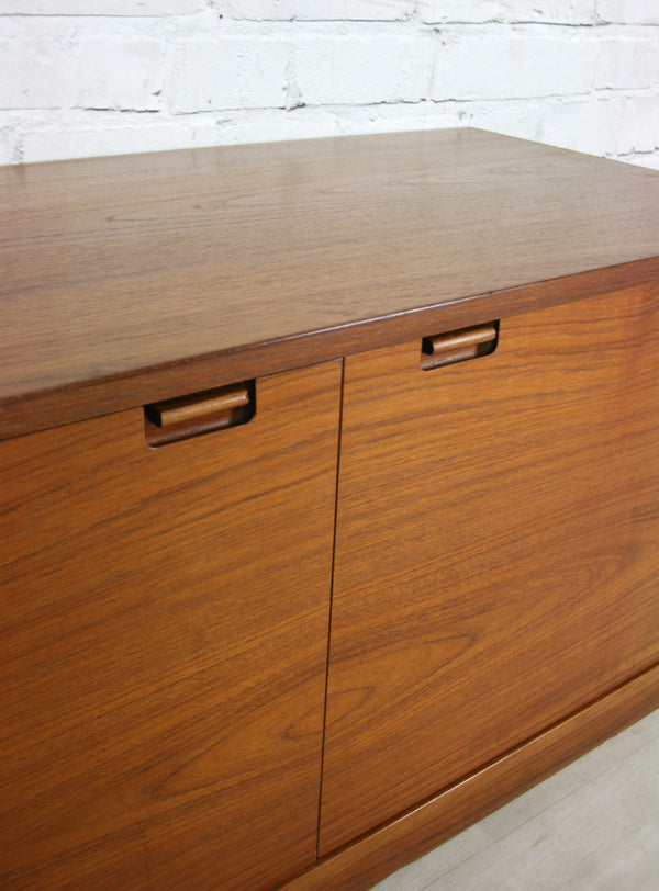Mid Century Danish Teak Cabinet TV Media Unit