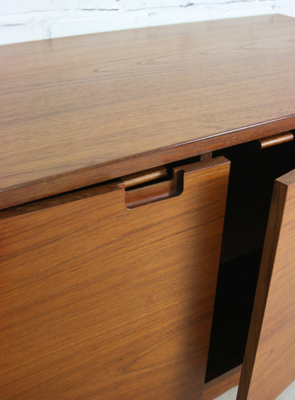 Mid Century Danish Teak Cabinet TV Media Unit
