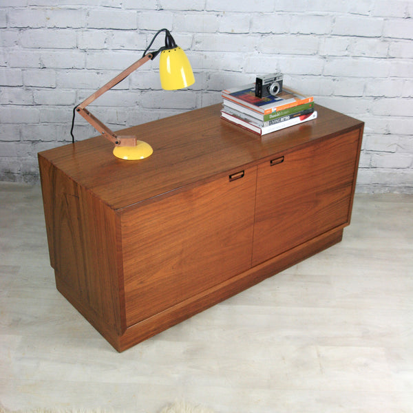 Mid Century Danish Teak Cabinet TV Media Unit