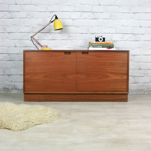 Mid Century Danish Teak Cabinet TV Media Unit
