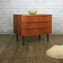 Danish Teak Chest of Drawers / Bedside Cabinet