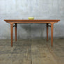 Mid Century Danish Teak Extending Dining Table