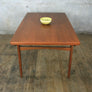 Mid Century Danish Teak Extending Dining Table