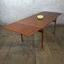 Mid Century Danish Teak Extending Dining Table