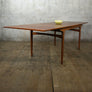 Mid Century Danish Teak Extending Dining Table