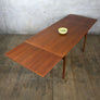 Mid Century Danish Teak Extending Dining Table