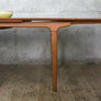 Mid Century Danish Teak Extending Dining Table