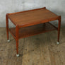 Mid Century Danish Teak Drinks Trolley Bar