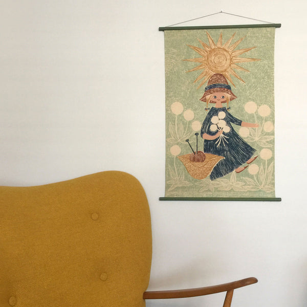 Mid Century Danish Wall Hanging