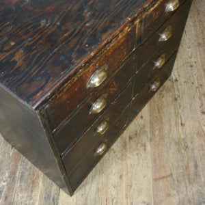 vintage_edwardian_pine_ebonised_chest_of_drawers.9