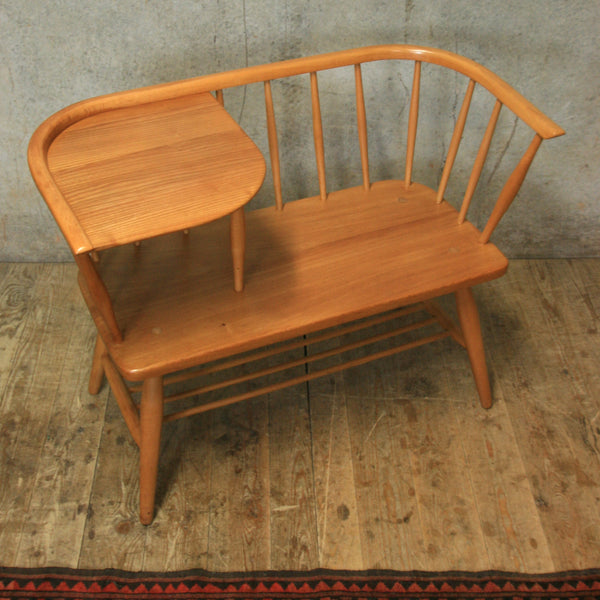 Chippy Heath Elm & Beech Telephone Seat - 1302c