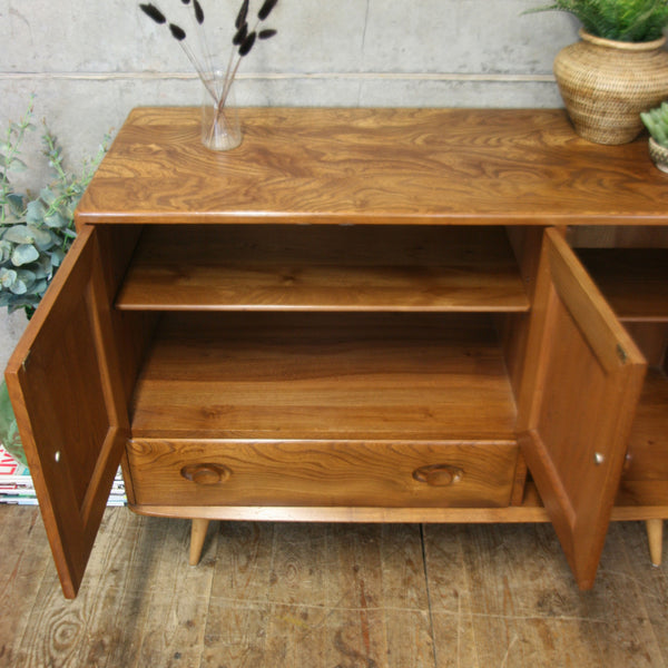 Mid Century Ercol Model 366 Windsor Sideboard - 1709e
