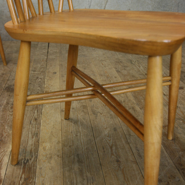 X1 Rare Mid Century Ercol Candlestick Chiltern Chair #0913