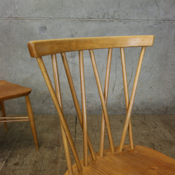 X1 Rare Mid Century Ercol Candlestick Chiltern Chair #0913