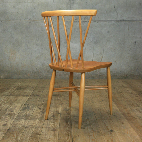X1 Rare Mid Century Ercol Candlestick Chiltern Chair #0913