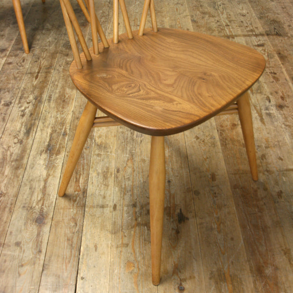 X6 Mid Century Ercol Candlestick Chiltern Chairs - 1012d
