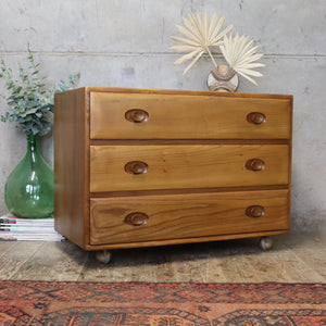 Mid Century Ercol Windsor Chest of Drawers - 2708c