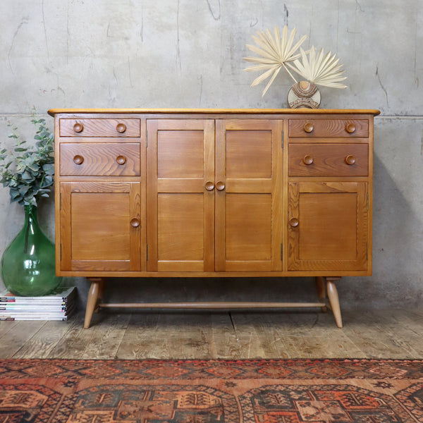vintage_ercol_mid-century_elm_sideboard