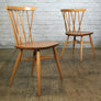 X4 Vintage Mid Century Ercol Candlestick Chiltern Chairs