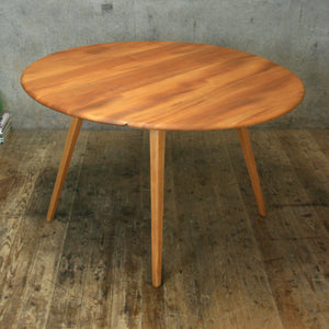 Mid Century Ercol Model 384 Drop Leaf Dining Table - 0212a