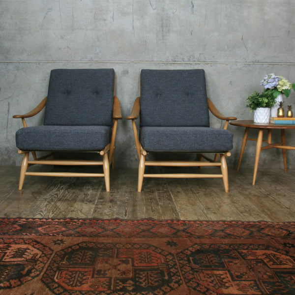 Ercol Model 442 Bergere Armchair #2 (Pair available)