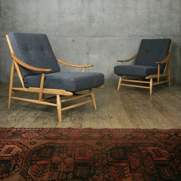 Ercol Model 442 Bergere Armchair #1 (Pair available) 2705e