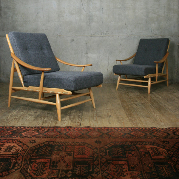 Ercol Model 442 Bergere Armchair #2 (Pair available)