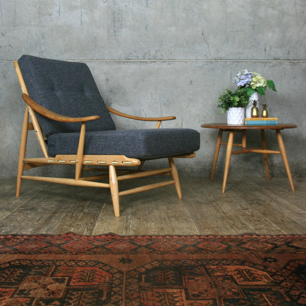 Ercol Model 442 Bergere Armchair #2 (Pair available)
