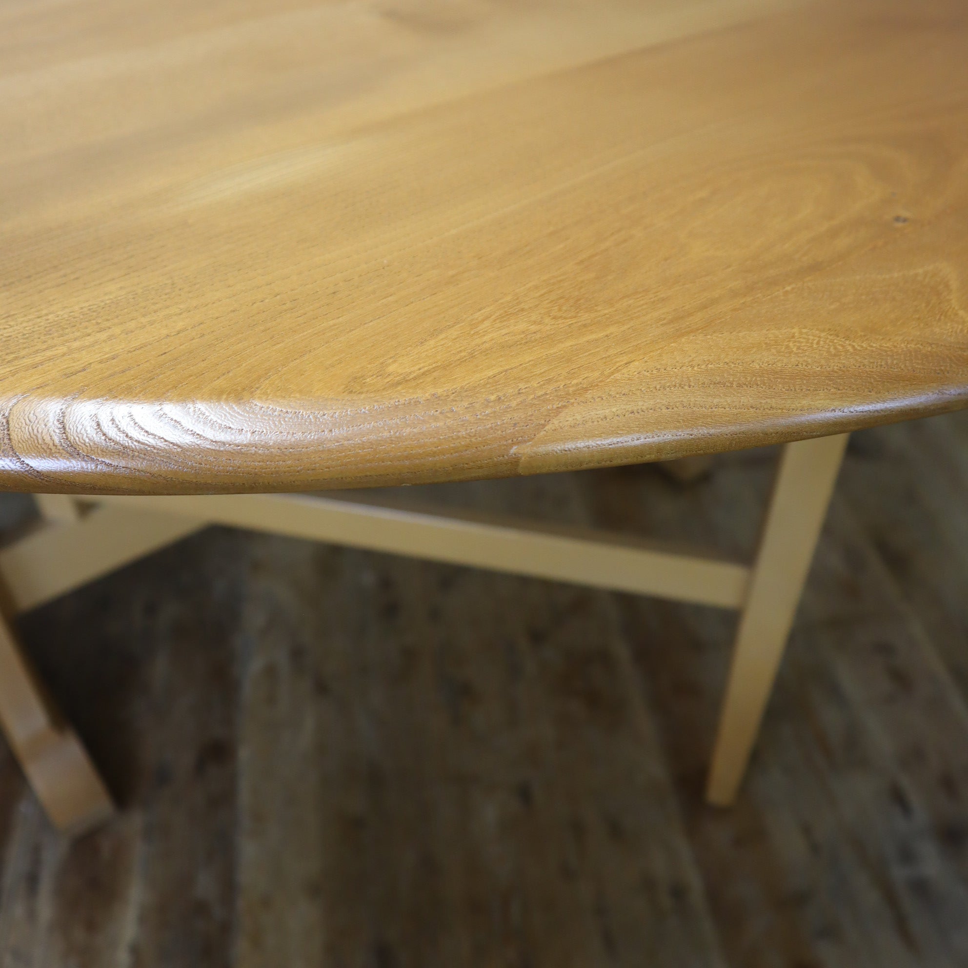 Vintage Ercol Windsor Gate Leg Folding Dining Table - 1211c – Mustard ...