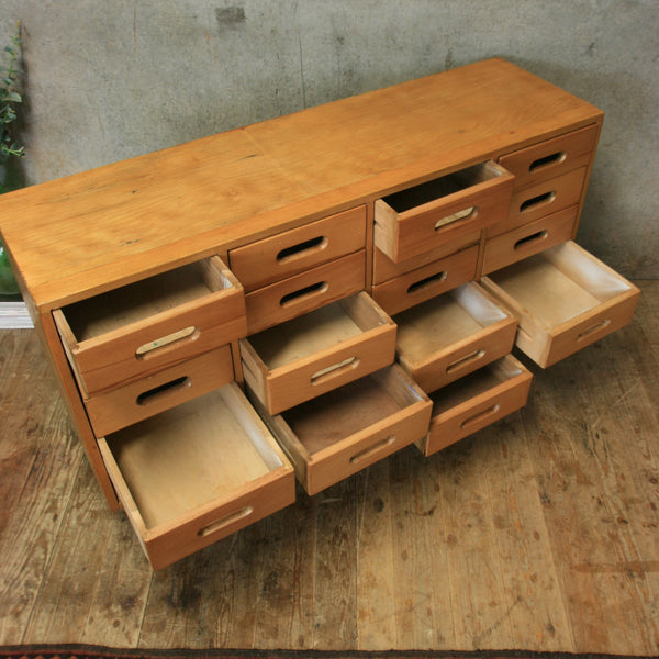 Mid Century Esavian James Leonard School Drawers -2112e