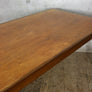 Reclaimed Teak School Table with Hairpin Legs