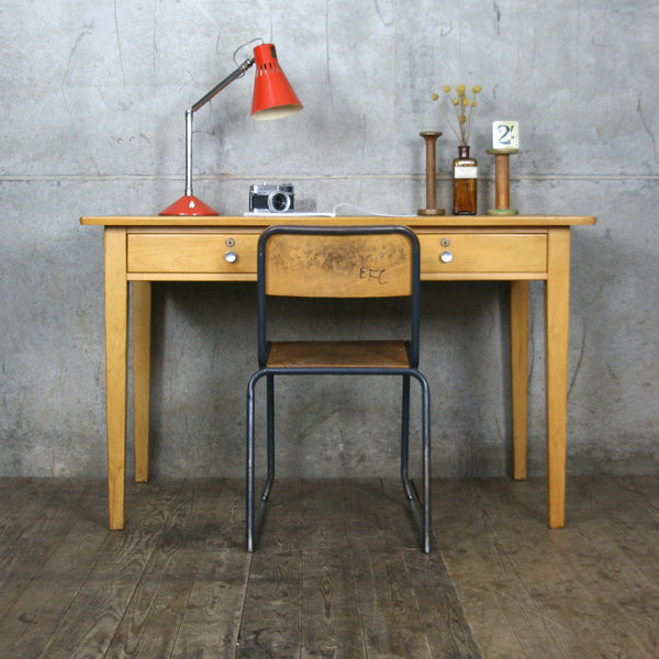 Vintage Esavian School Teachers Desk