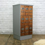 Mid Century Index / Filing Cabinet Drawers