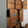 Mid Century Index / Filing Cabinet Drawers