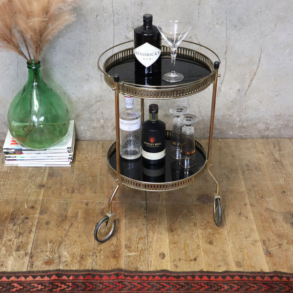 vintage_french_brass_drinks_trolley_bar_cart