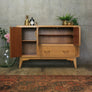 Mid Century G-Plan Brandon Oak Small Sideboard #0618