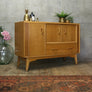 Mid Century G-Plan Brandon Oak Small Sideboard #0618