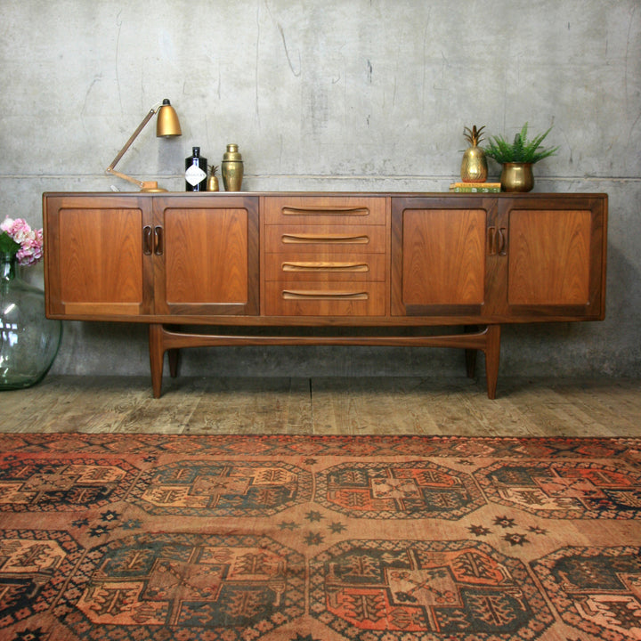 Mid Century G-Plan Large Fresco Teak Sideboard