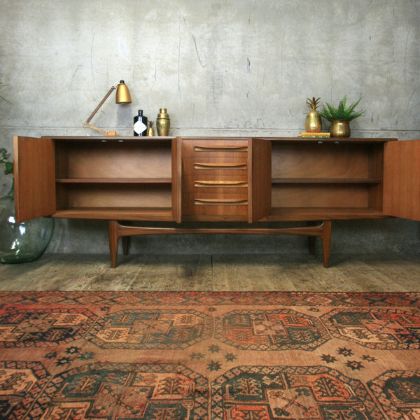 Mid Century G-Plan Large Fresco Teak Sideboard
