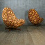 Mid Century Swivel Egg Chair (prop use) - Pair Available