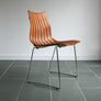 X4 Hans Brattrud Mid Century Scandia Stacking Chairs