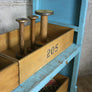 Vintage Industrial Factory Storage Shelves - Retail Display