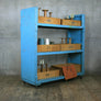 Vintage Industrial Factory Storage Shelves - Retail Display