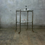 Vintage Industrial Medical Trolley / Drinks Bar Cart