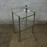 Vintage Industrial Medical Trolley / Drinks Bar Cart