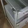 Vintage Industrial Medical Trolley / Bathroom Cabinet / Drinks Bar Cart