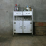 Vintage Industrial Medical Trolley / Bathroom Cabinet / Drinks Bar Cart