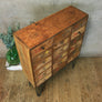 vintage_industrial_rustic_cabinet_filing_craft_tool_drawers_cabinet
