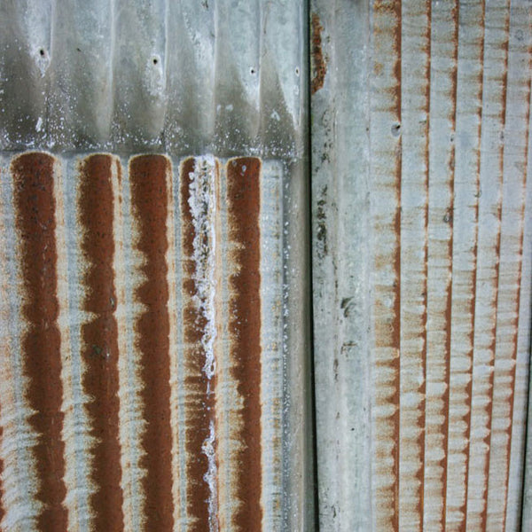 X1 Vintage Industrial Rustic Corrugated Metal Cladding Sheet