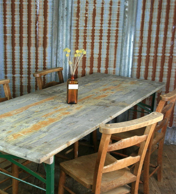 X1 Vintage Industrial Rustic Corrugated Metal Cladding Sheet